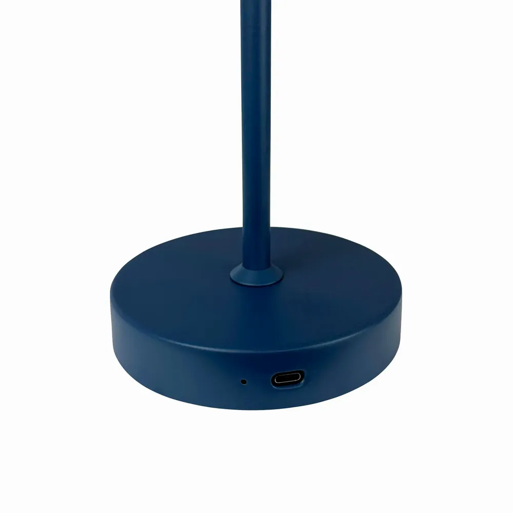 Lampes de table - Lampe de table Stockholm bleu indigo - DYBERG LARSEN