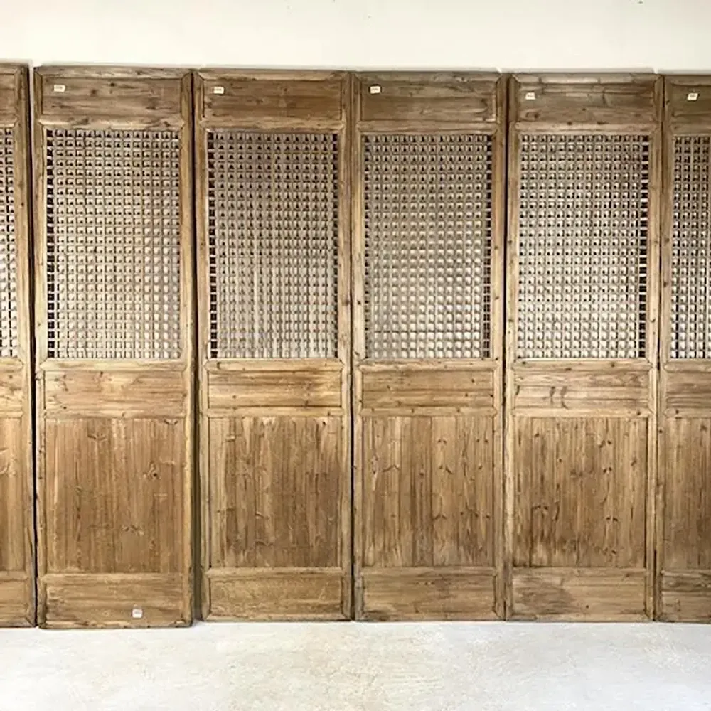 Pièces uniques - Portes Grillagées Hautes - THE SILK ROAD COLLECTION