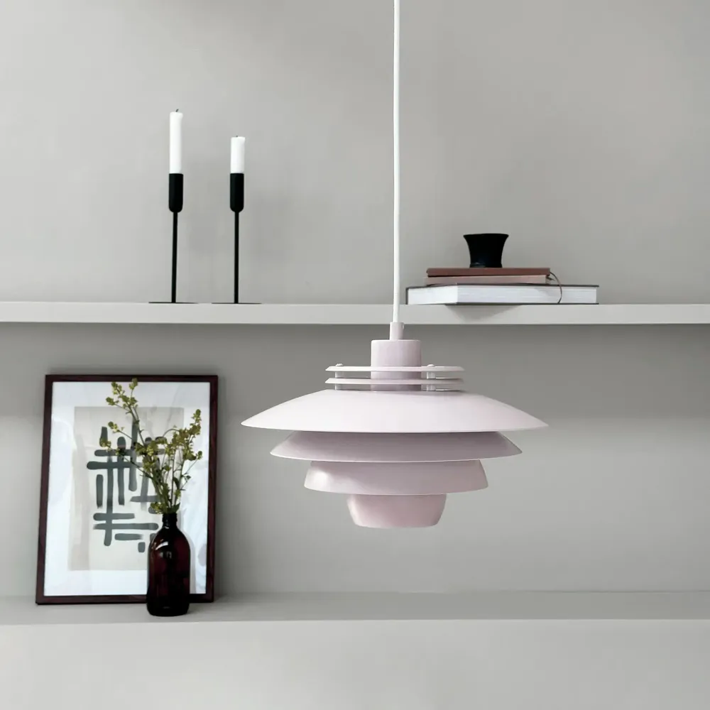 Suspensions - Lampe à suspension Ejka Mini Matte Rose - DYBERG LARSEN