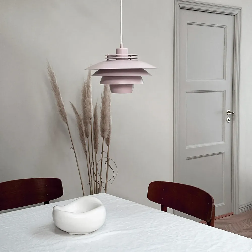 Suspensions - Lampe à suspension Ejka Mini Matte Rose - DYBERG LARSEN