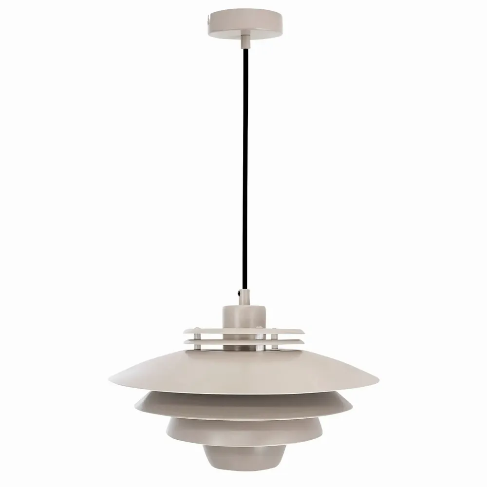 Suspensions - Lampe suspendue Ejka Mini Beige - DYBERG LARSEN