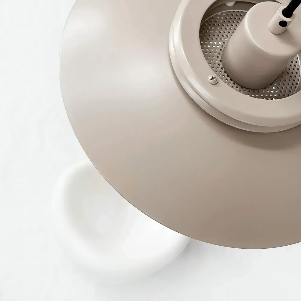 Suspensions - Lampe suspendue Ejka Mini Beige - DYBERG LARSEN