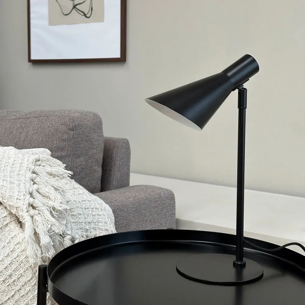 Lampes de table - Mini lampe de table DL12 noire - DYBERG LARSEN
