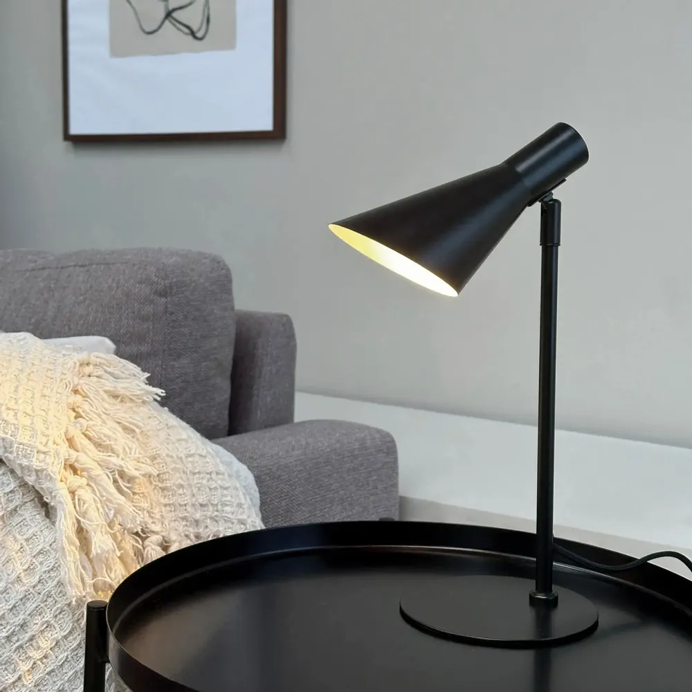 Lampes de table - Mini lampe de table DL12 noire - DYBERG LARSEN