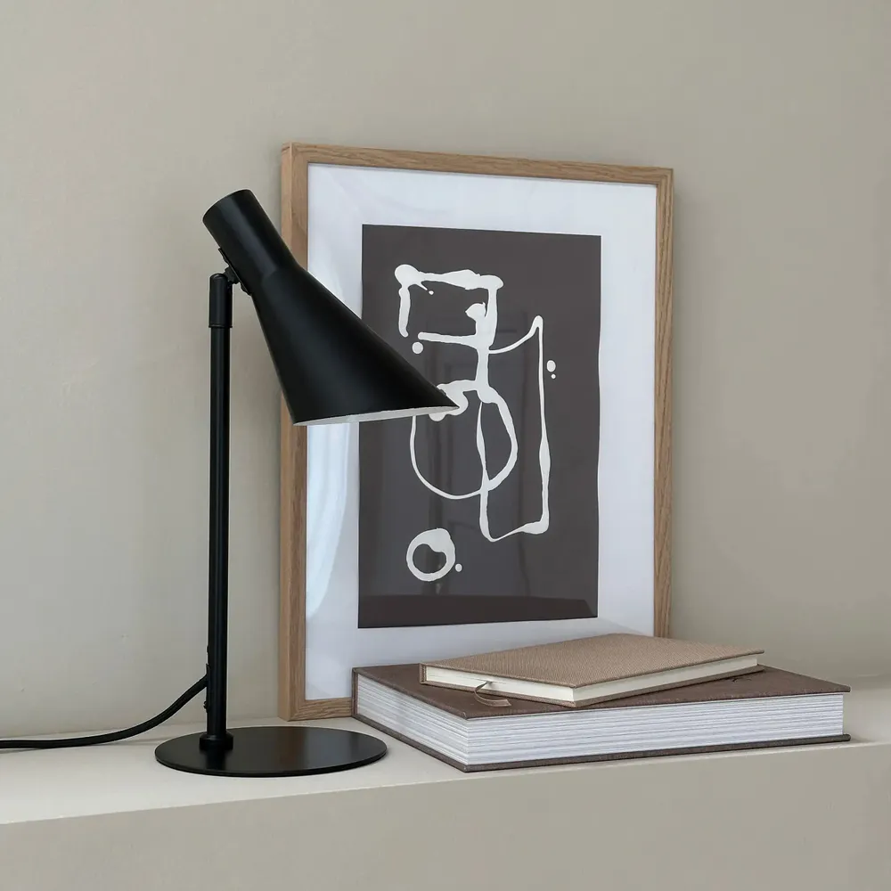 Lampes de table - Mini lampe de table DL12 noire - DYBERG LARSEN