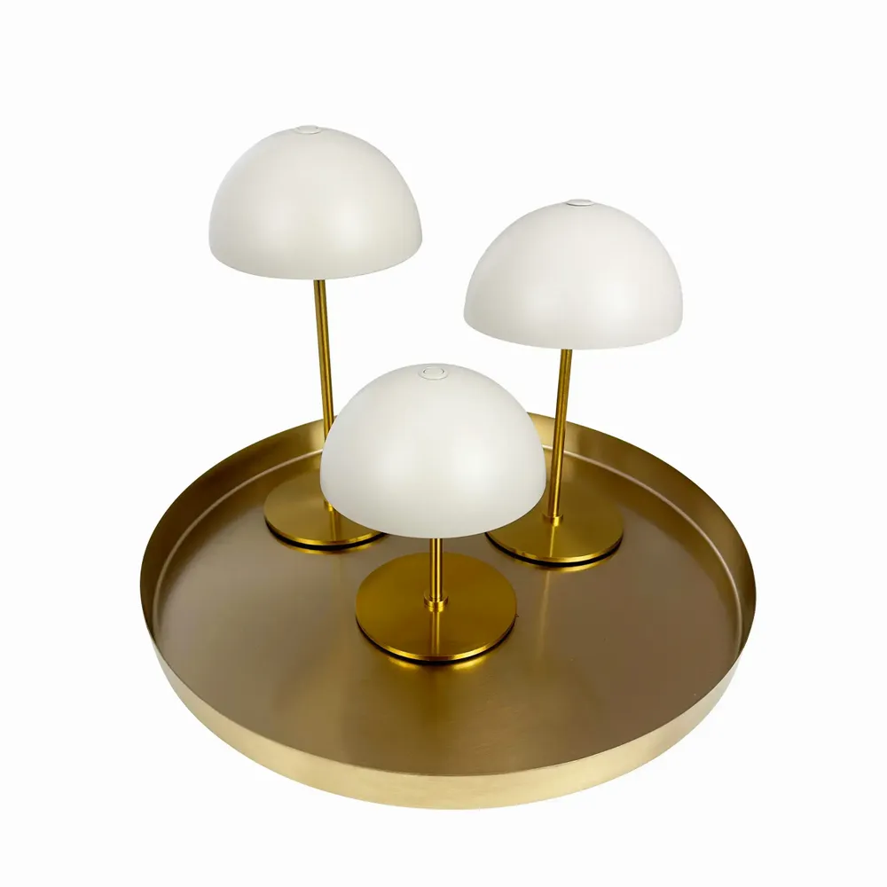 Lampes de table - Ensembles Along avec 3 lampes + plateau - DYBERG LARSEN
