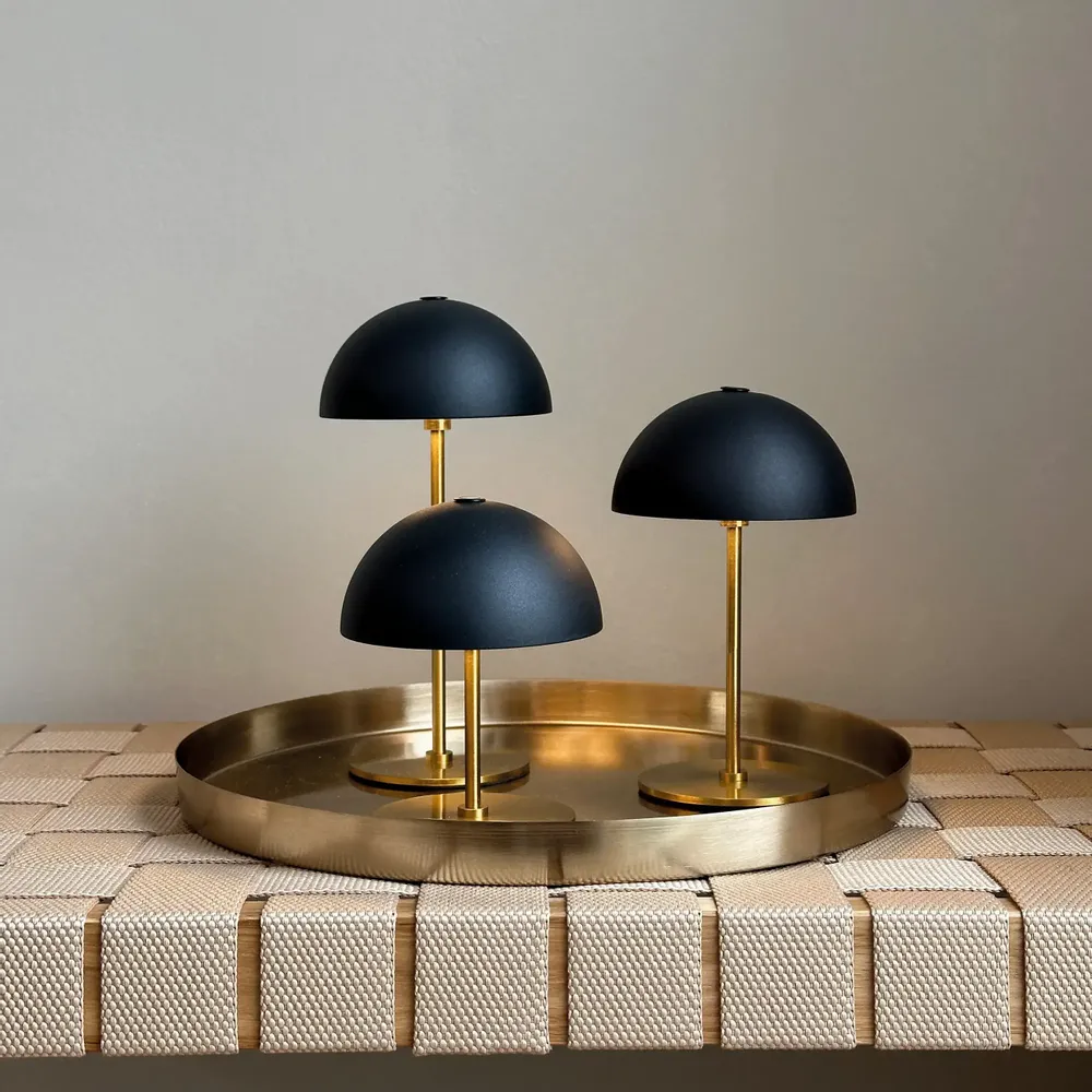 Lampes de table - Ensembles Along avec 3 lampes + plateau - DYBERG LARSEN