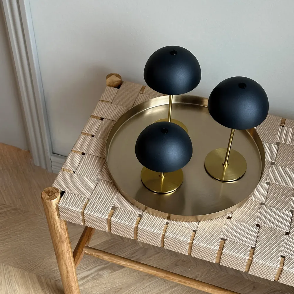 Lampes de table - Ensembles Along avec 3 lampes + plateau - DYBERG LARSEN