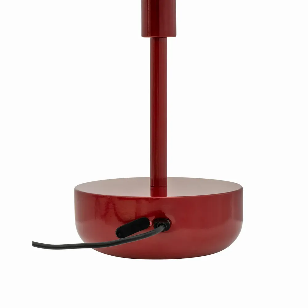Lampes de table - Lampe de table rechargeable à LED rouge foncé Haipot - DYBERG LARSEN