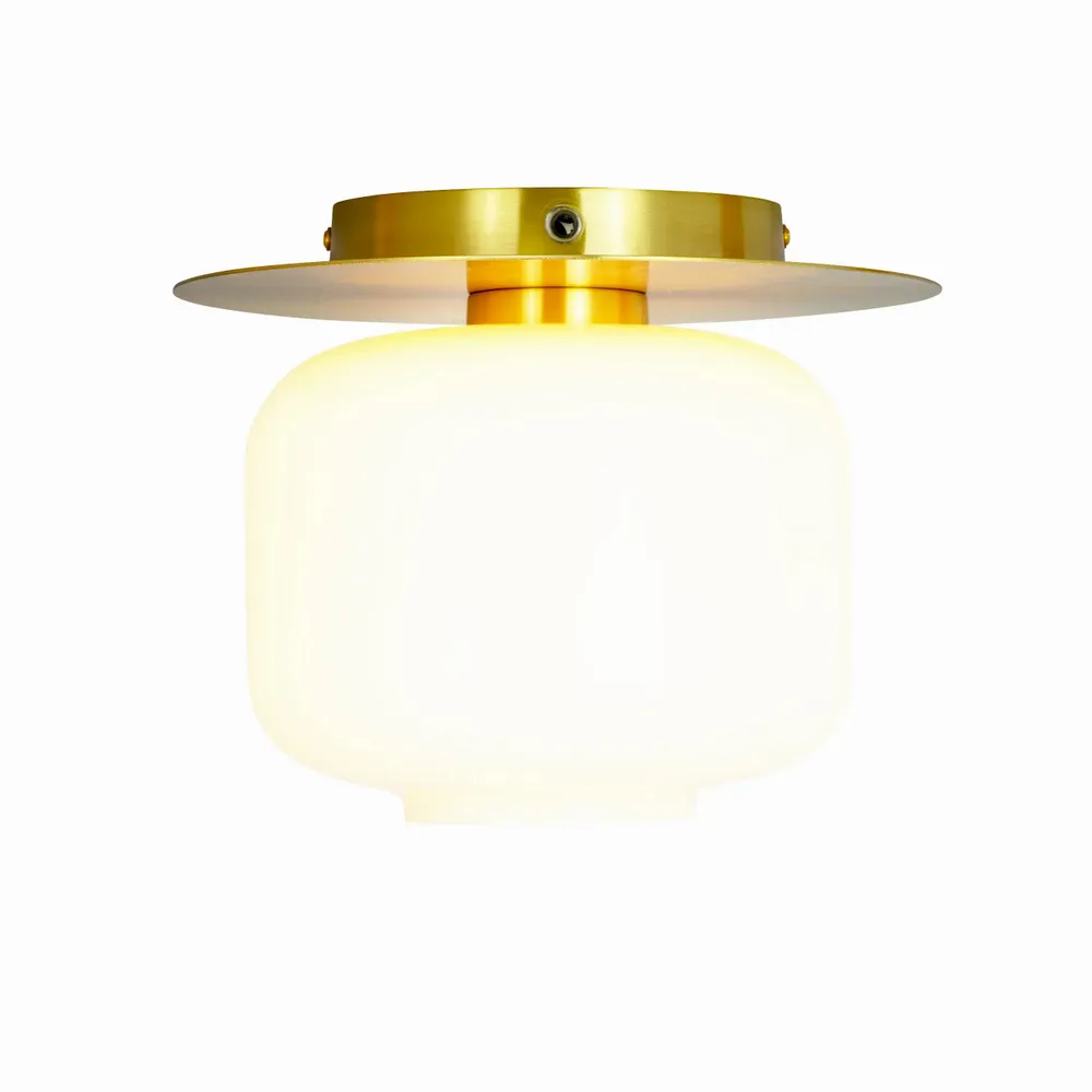 Suspensions - Plafonnier Arp opale/laiton - DYBERG LARSEN