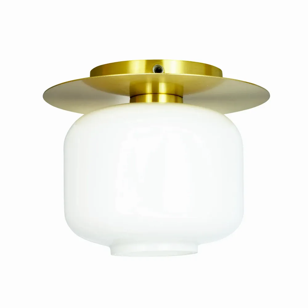 Suspensions - Plafonnier Arp opale/laiton - DYBERG LARSEN