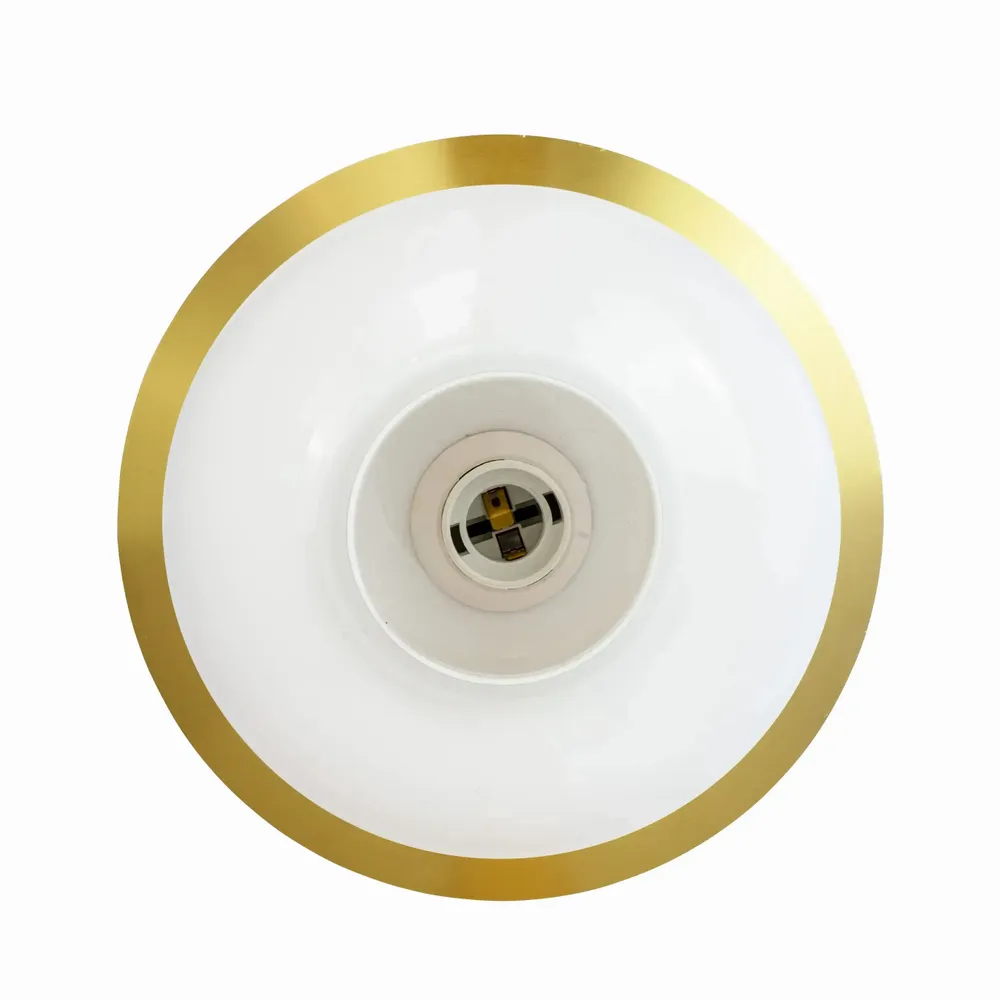 Suspensions - Plafonnier Arp opale/laiton - DYBERG LARSEN