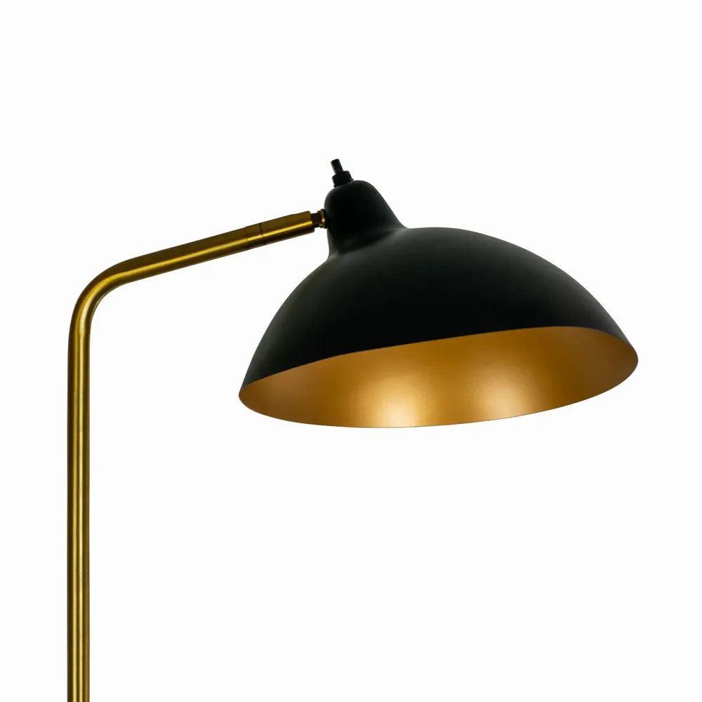 Lampadaires - Lampadaire Futura noir/laiton - DYBERG LARSEN