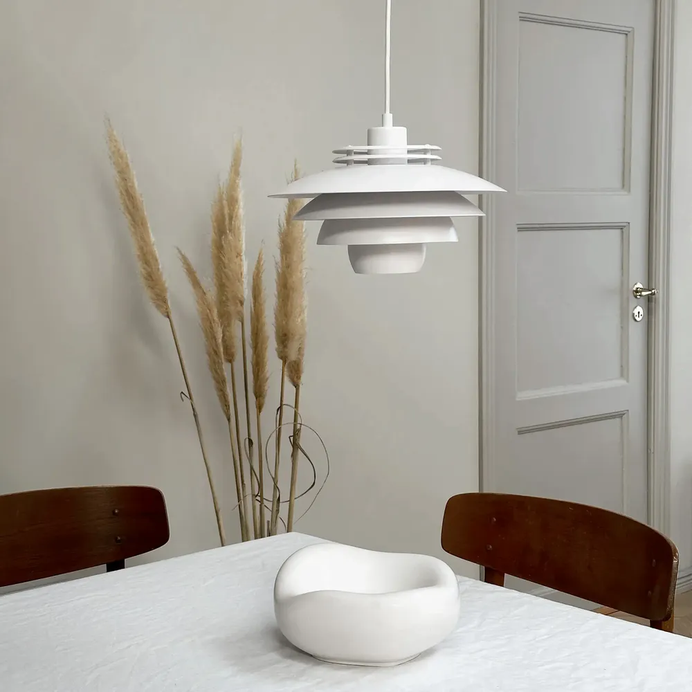 Suspensions - Lampe suspendue Ejka Mini blanc mat - DYBERG LARSEN