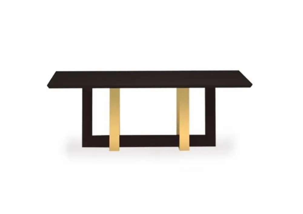 Tables Salle à Manger - BRONTE - Table de salle à manger laquée - MAI HOME DECOR PTE LIMITED