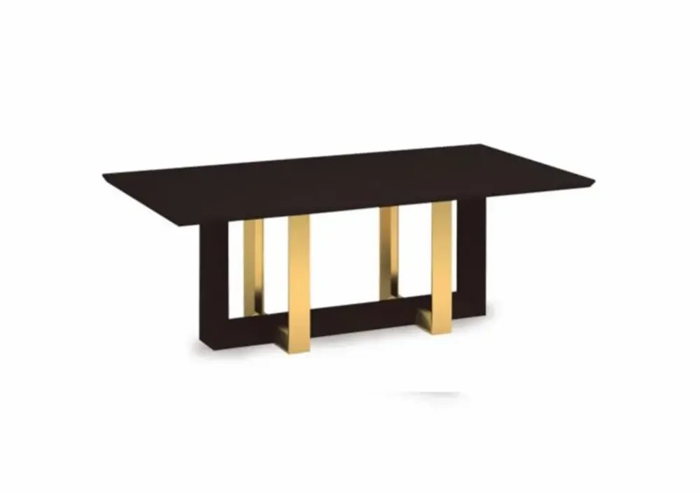 Tables Salle à Manger - BRONTE - Table de salle à manger laquée - MAI HOME DECOR PTE LIMITED