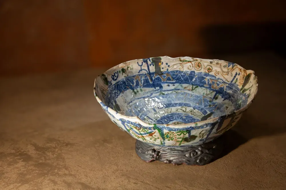 Bowls - Sculptural Bowl WD/CU/M/25/01 - DZIENNIAKART WOJCIECH DZIENNIAK