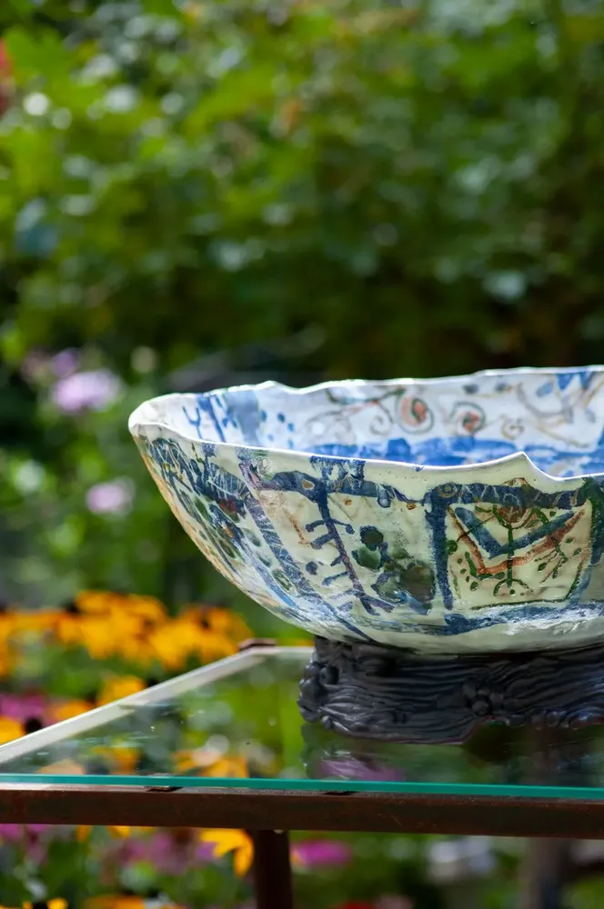 Bowls - Sculptural Bowl WD/CU/M/25/01 - DZIENNIAKART WOJCIECH DZIENNIAK