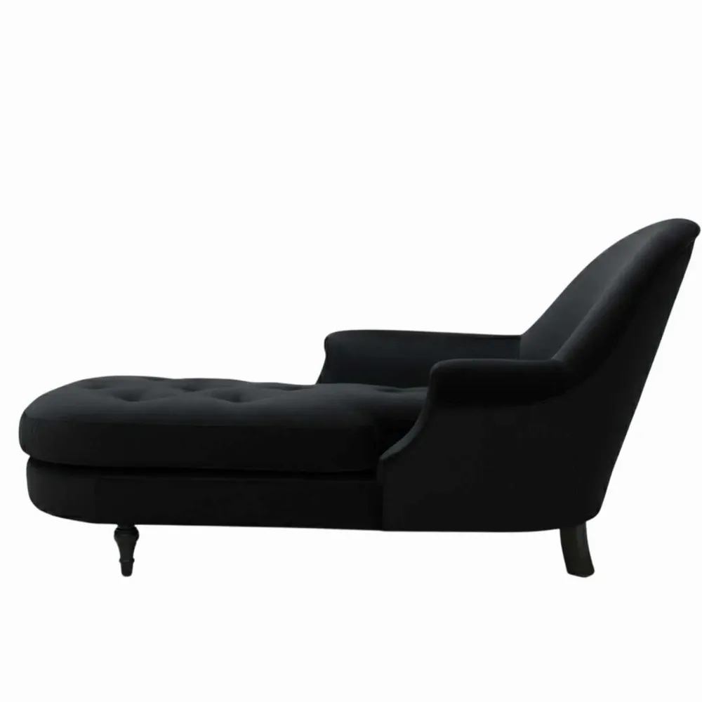 Fauteuils pour collectivités - Victoria Origins Black | Chaise longue - CREARTE COLLECTIONS