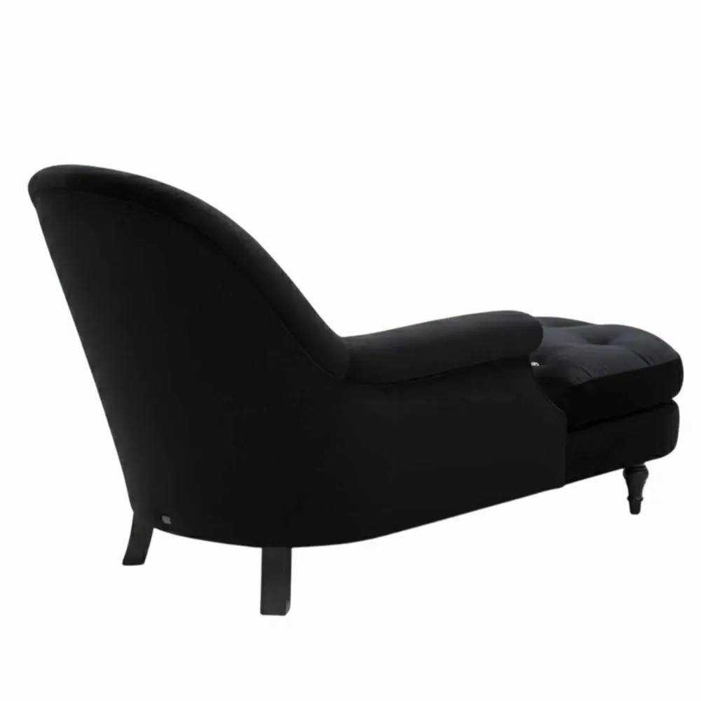 Fauteuils pour collectivités - Victoria Origins Black | Chaise longue - CREARTE COLLECTIONS