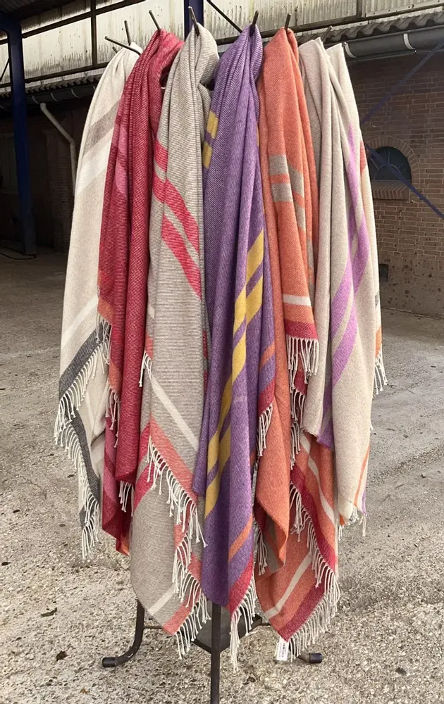 Throw blankets - Gigi Blanket - recycled wool - ML FABRICS