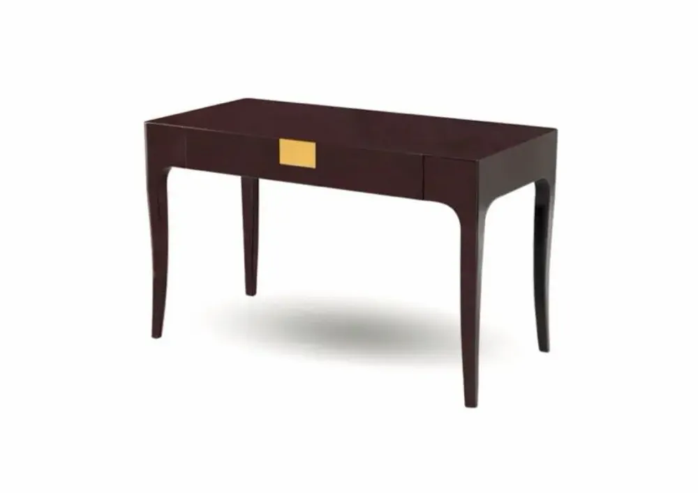 Desks - LIVIA - Lacquer Desk - MAI HOME DECOR PTE LIMITED