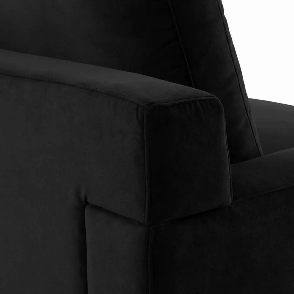 Sofas for hospitalities & contracts - Suga Black| Sofa - CREARTE COLLECTIONS