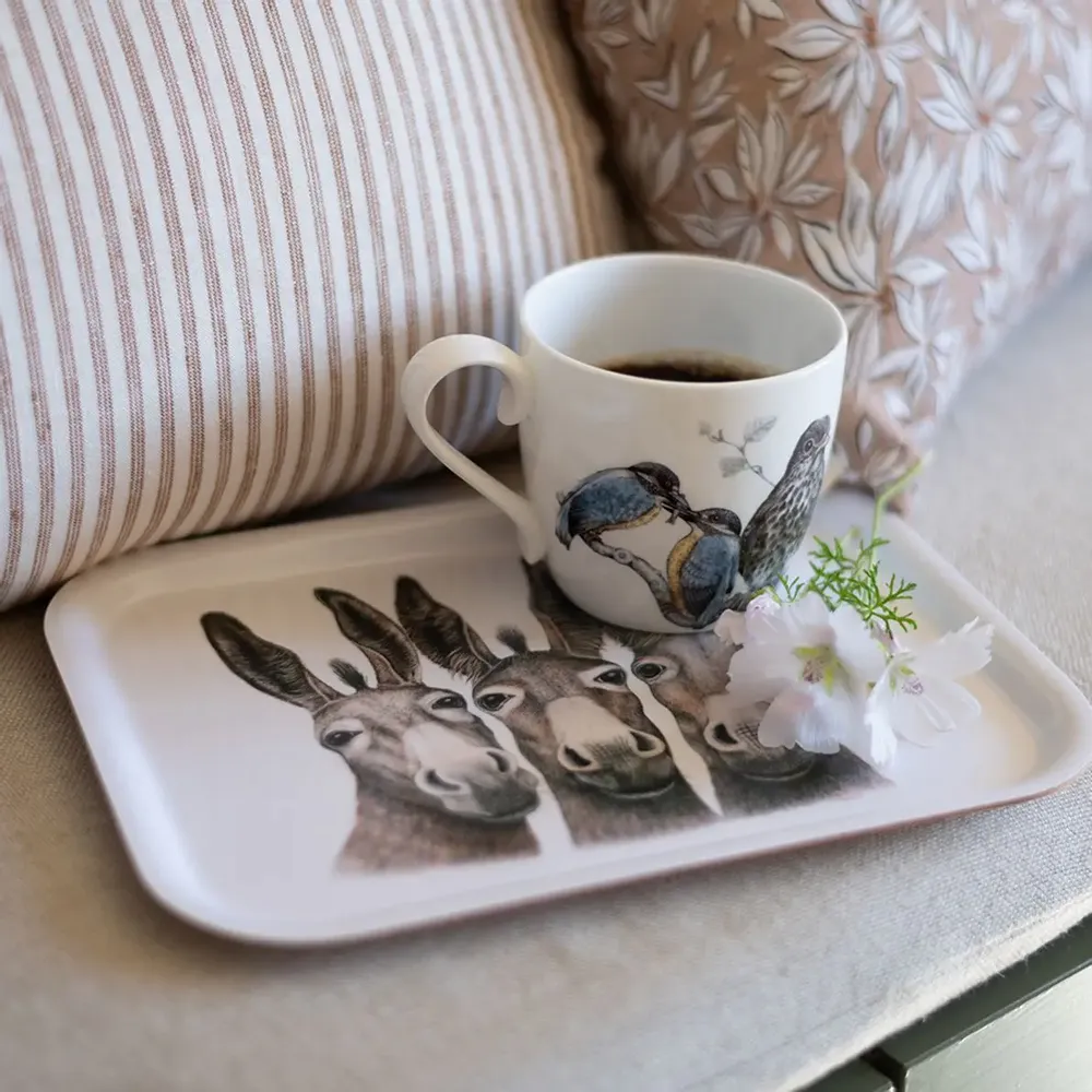 Plateaux - Plateaux de service ronds et rectangulaires - CHARLOTTE NICOLIN