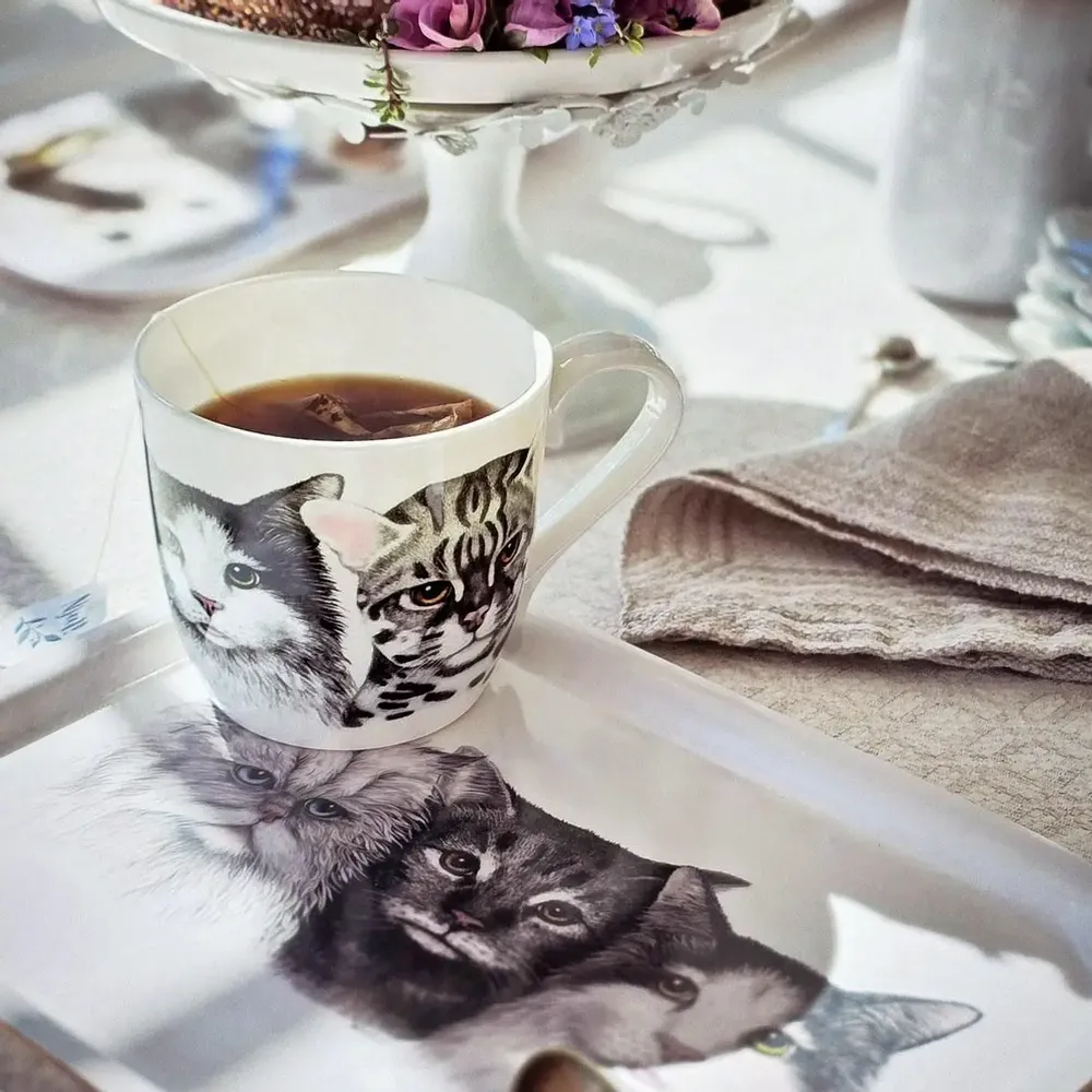 Plateaux - Plateaux de service ronds et rectangulaires - CHARLOTTE NICOLIN