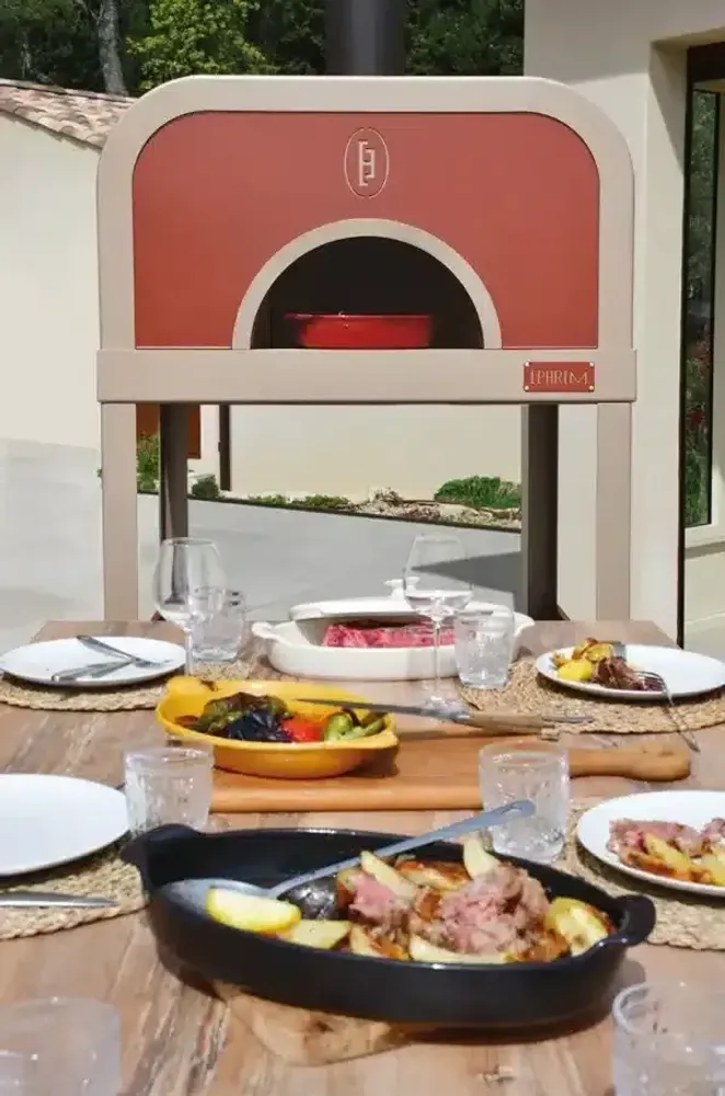 Barbecues - THE PRO 90 - FOURS A BOIS EPHREM