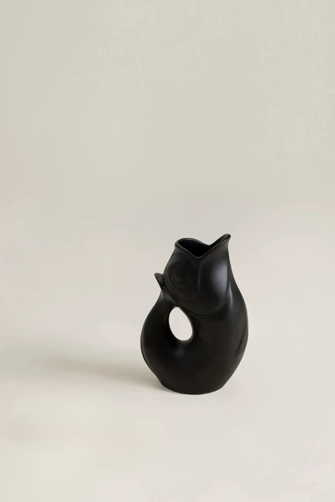 Decorative objects - GlouGlou Carafe Matte Ebony - CHAROLLES