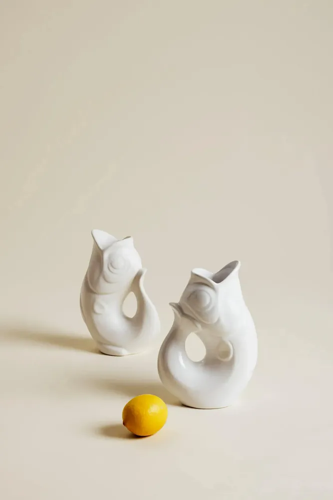 Decorative objects - GlouGlou Carafe Matt White - CHAROLLES