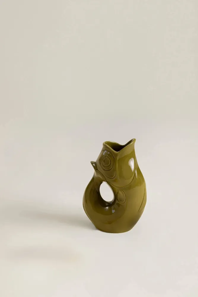 Decorative objects - GlouGlou Carafe Transparent Olive - CHAROLLES