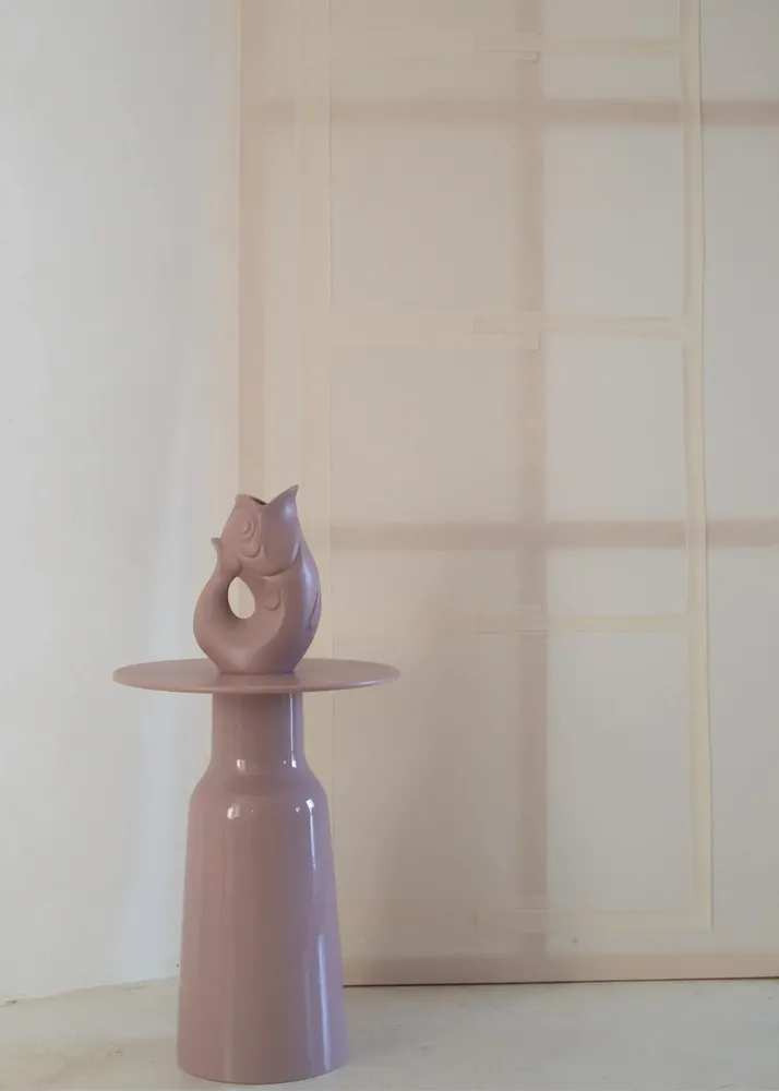 Decorative objects - GlouGlou Carafe Matt Pink - CHAROLLES