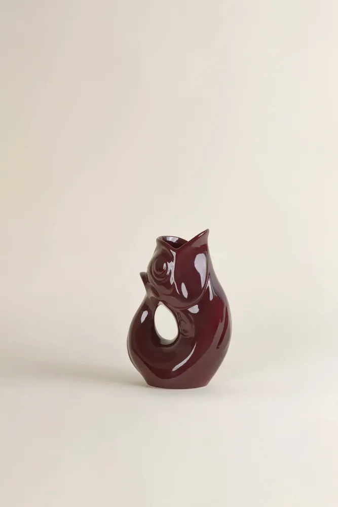 Decorative objects - GlouGlou Carafe Transparent Burgundy - CHAROLLES
