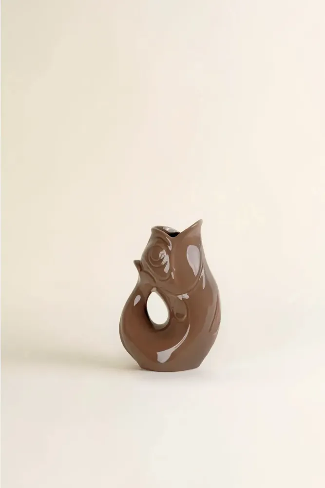 Objets de décoration - Carafe GlouGlou Mocha Mousse Brillant - CHAROLLES