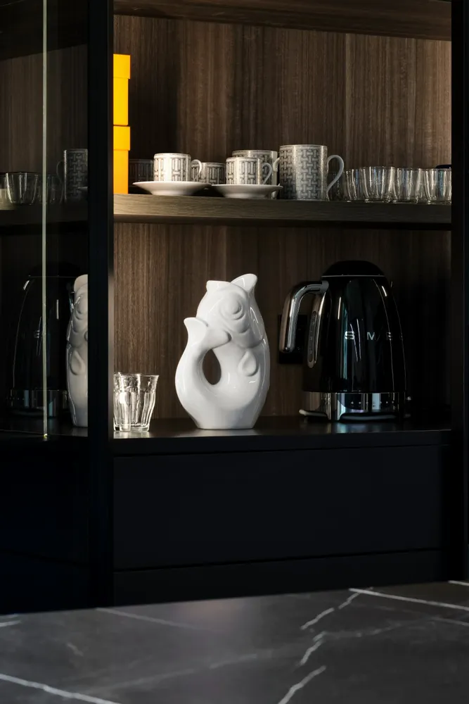 Objets de décoration - Carafe GlouGlou Blanc Brillant - CHAROLLES