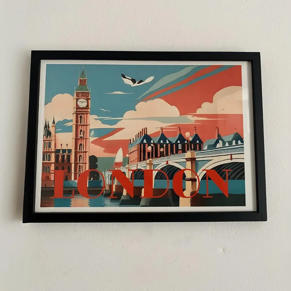 Affiches - Affiche London III A4 - EME CULTURE ART