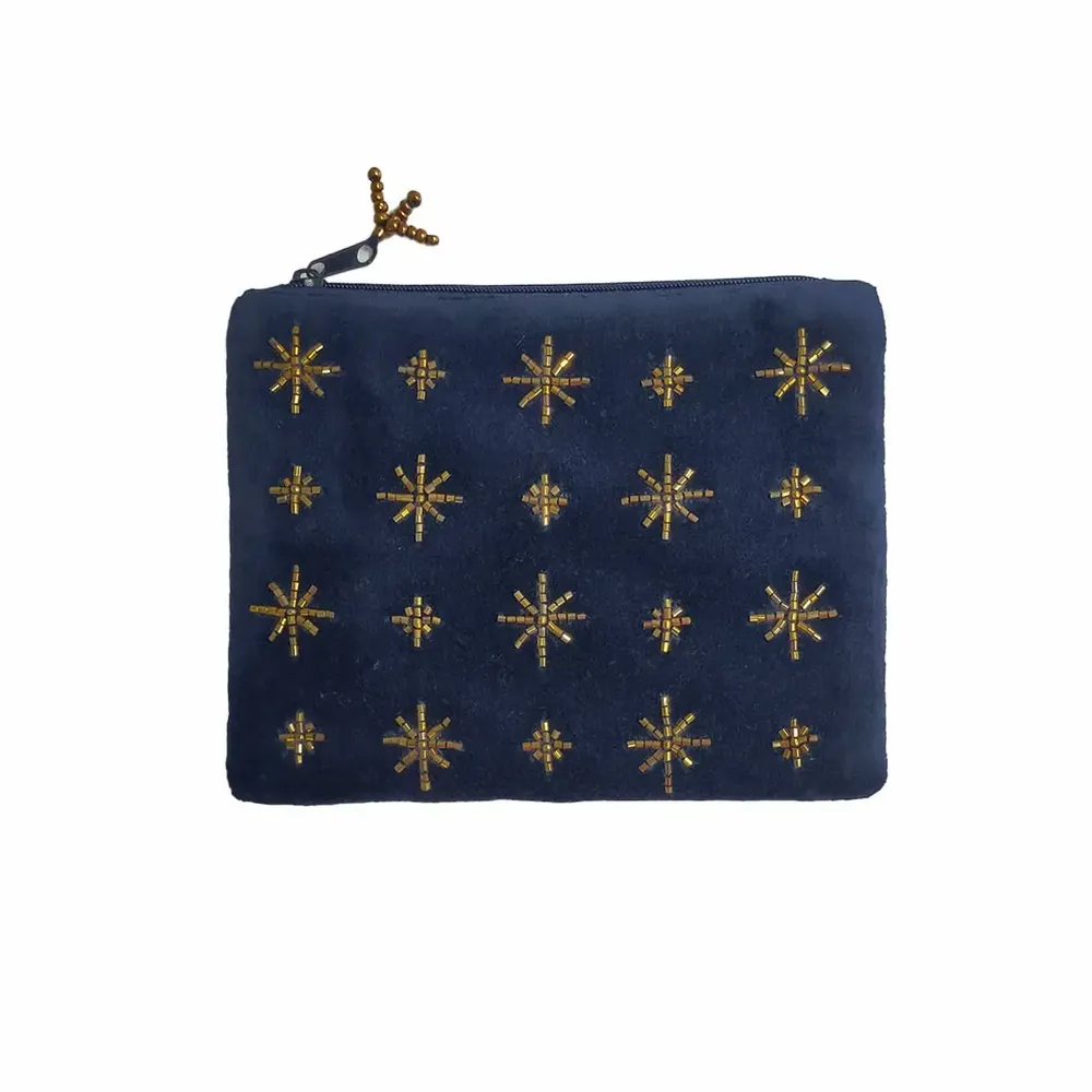 Clutches - Hand embroidered velvet pouches and boxes - MAISON LILO