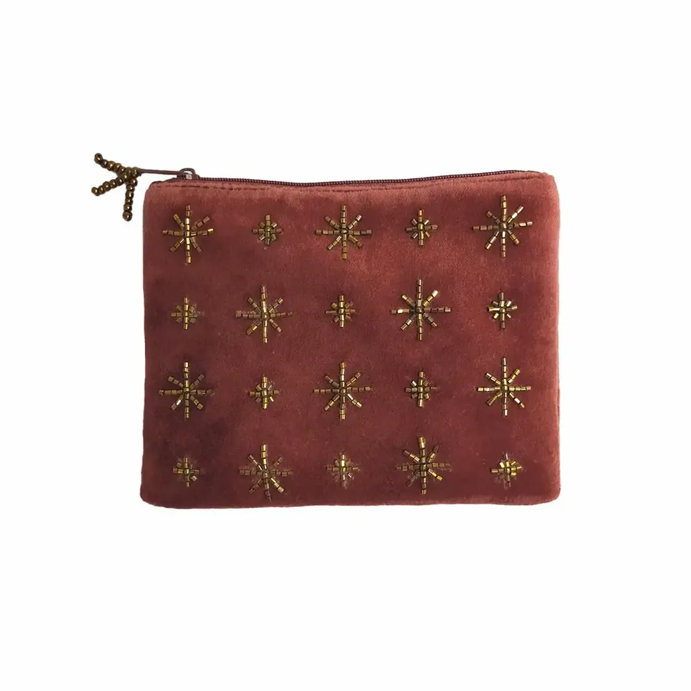 Clutches - Hand embroidered velvet pouches and boxes - MAISON LILO