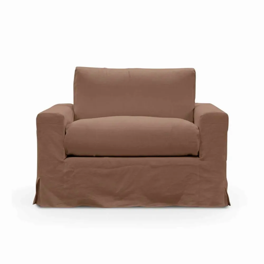 Sofas for hospitalities & contracts - Big Mamma Mocha Mousse| Sofa and Armchair - CREARTE COLLECTIONS