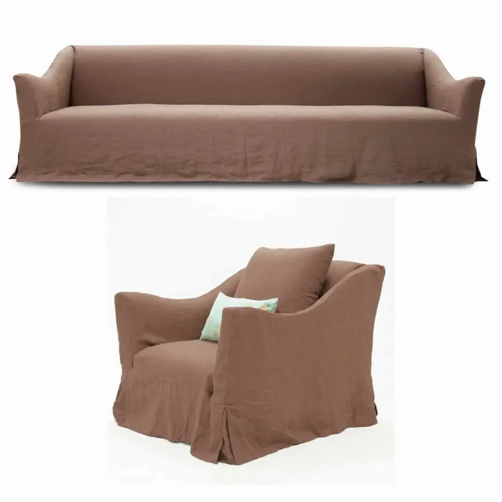 Sofas for hospitalities & contracts - Ascot Mocha Mousse| Sofa and Armchair - CREARTE COLLECTIONS