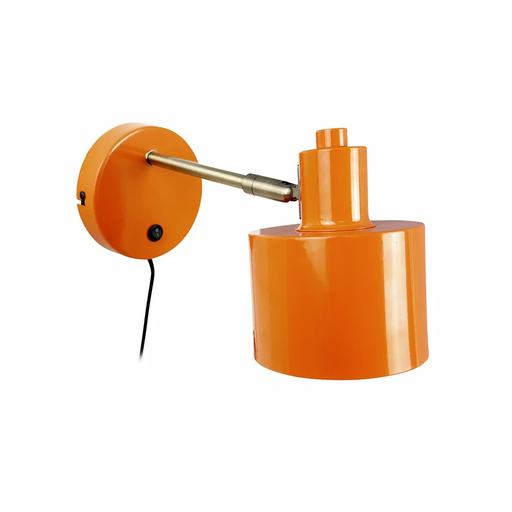 Wall lamps - Ocean Orange/ brass wall light - DYBERG LARSEN