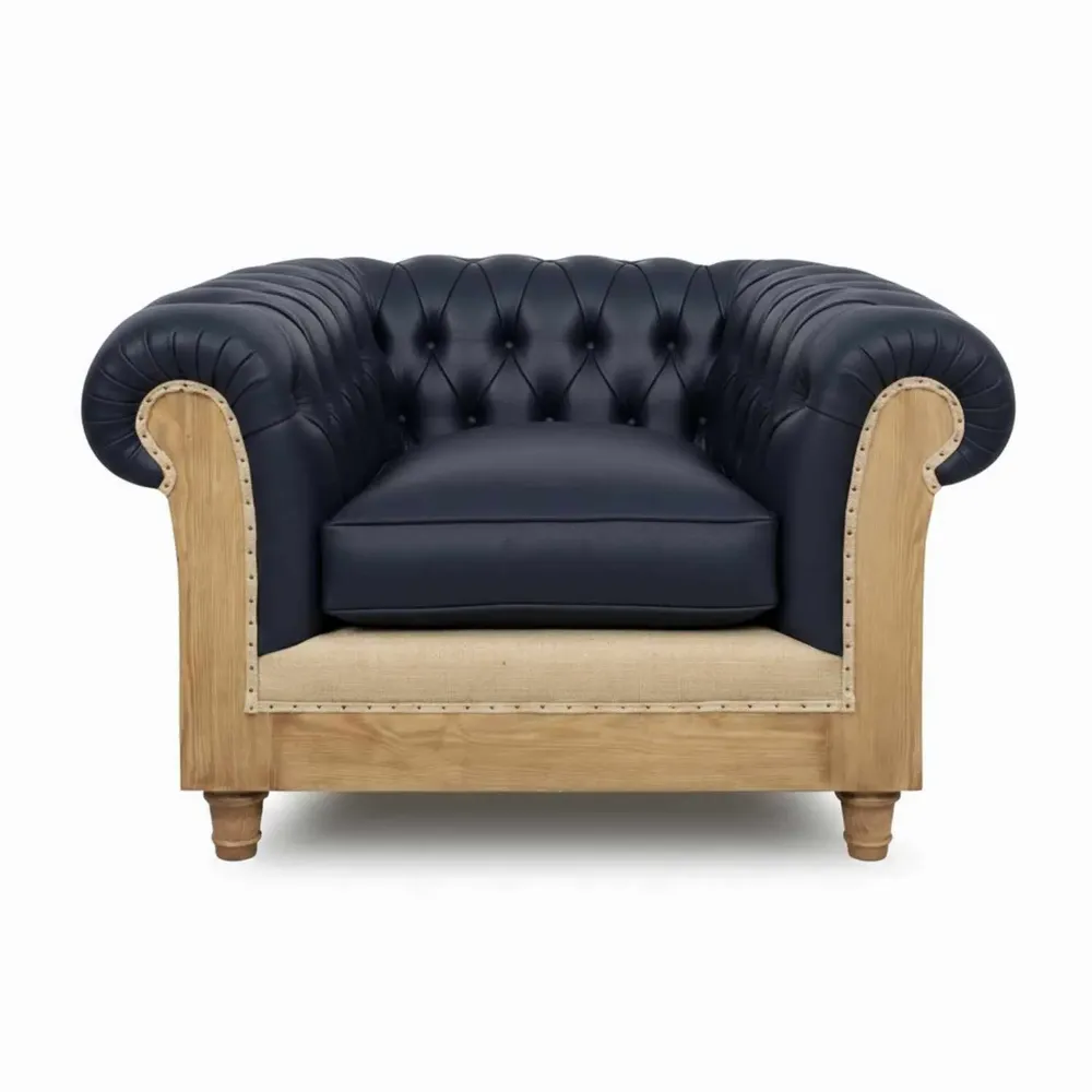 Canapés pour collectivités - Chesterfield Essence Ocean | Canapé et fauteuil - CREARTE COLLECTIONS