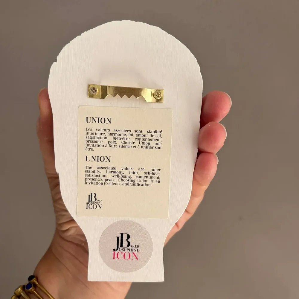 Other wall decoration - Decorative resin object paying tribute to Josephine Baker - UNION #1 - JOSÉPHINE BAKER ICON