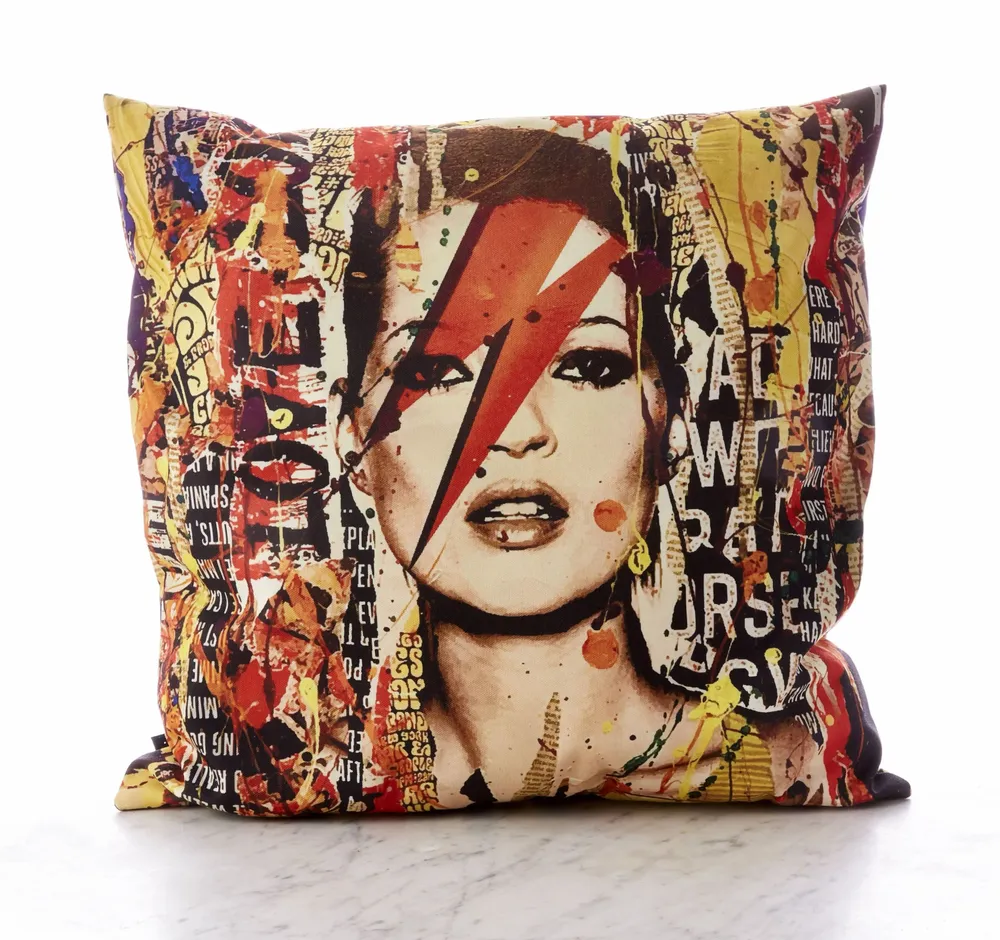 Fabric cushions - Kate decorative cushion cover 60x60 - Design by Anne Mondy - ARTDECORIS