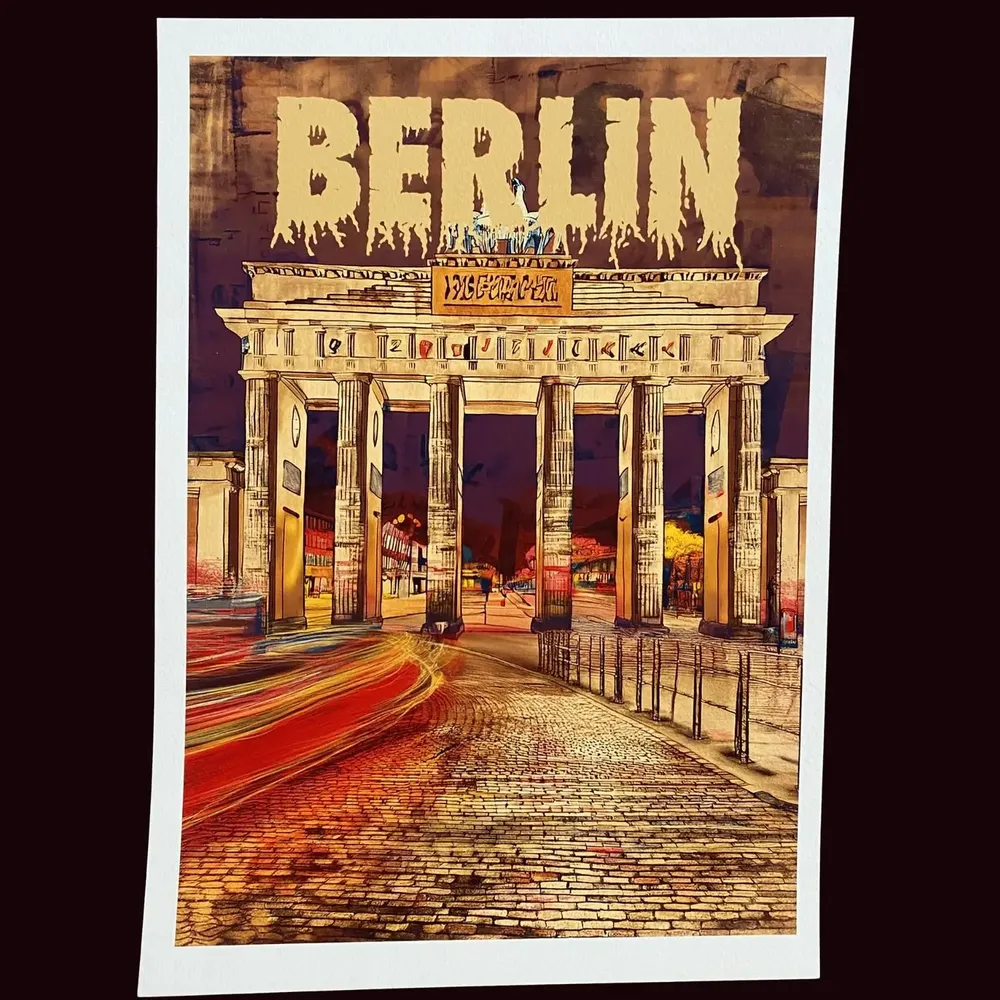 Affiches - Affiche Berlin IV - EME CULTURE ART