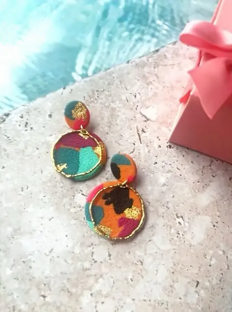 Jewelry - Boucles d’oreilles rondes SELENA - LES TRÉSORS DE CIA