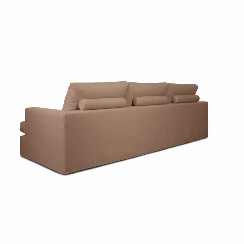 Canapés pour collectivités - Saona Large Mocha Mousse |Canapé avec revêtement amovible - CREARTE COLLECTIONS