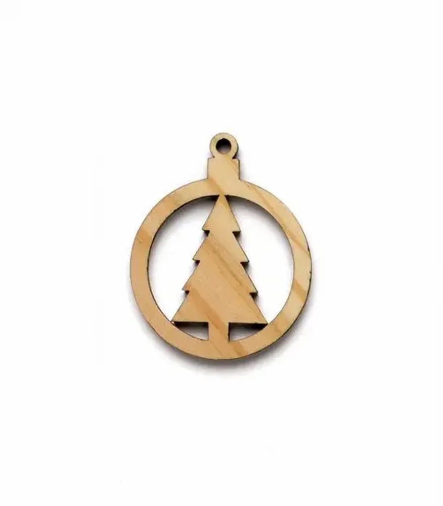 Guirlandes et boules de Noël - Boule de Noël sapin (petit format) - LIEU MULTIPLE